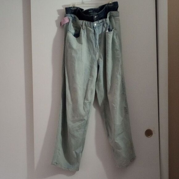 🆕👖Wild Fable EasyRigid Mid-Rise 90s Relaxed Straight Jeans, Sz 6, 17 - Picture 3 of 5